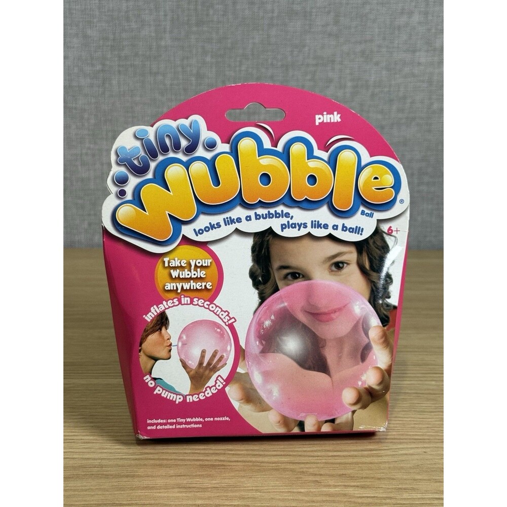 Tiny Wubble Bubble Ball – Pink | Stretchy, Bouncy & Super Squishy Sensory Toy